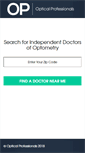 Mobile Screenshot of opticalprofessionals.com